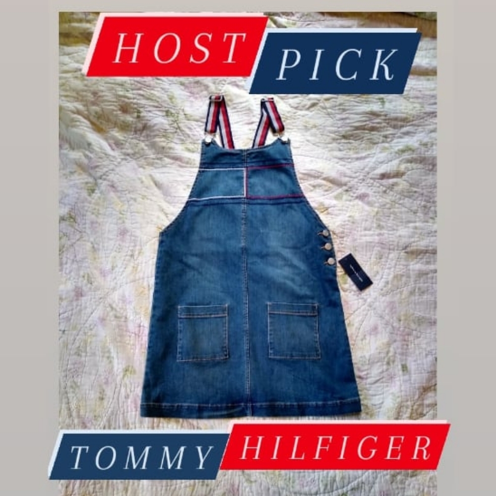 Tommy Hilfiger Overall Dress XL girls